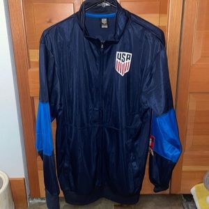 Men’s Full Zip USA soccer jacket